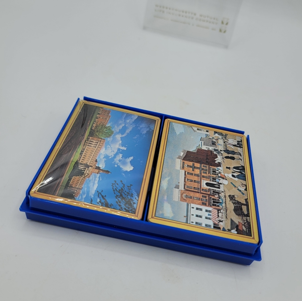 MassMutual Vintage Playing Cards Set - Springfield MA Scenes, 1 Sealed Deck - Picture 3 of 5